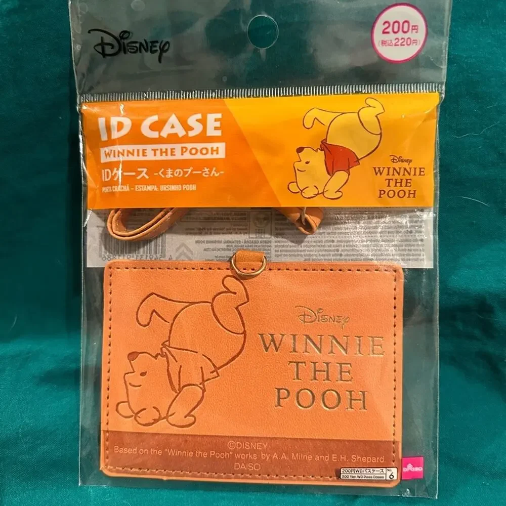 NWT Disney Winnie the Pooh ID Card Lanyard